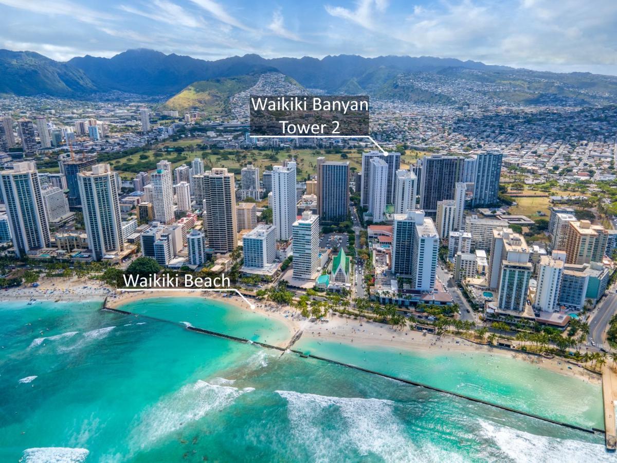 Beautiful 1Br, Steps To Waikiki Beach And Parking โฮโนลูลู ภายนอก รูปภาพ