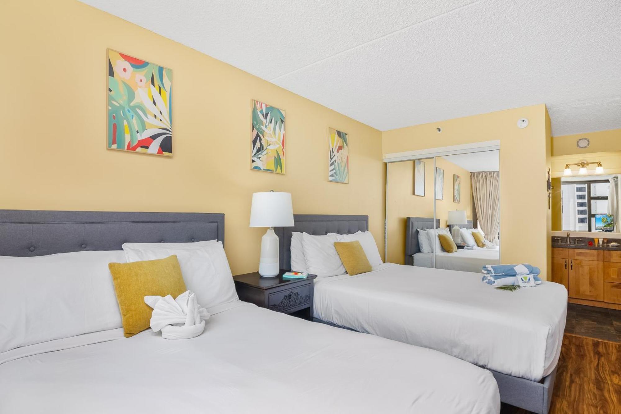 Beautiful 1Br, Steps To Waikiki Beach And Parking โฮโนลูลู ภายนอก รูปภาพ