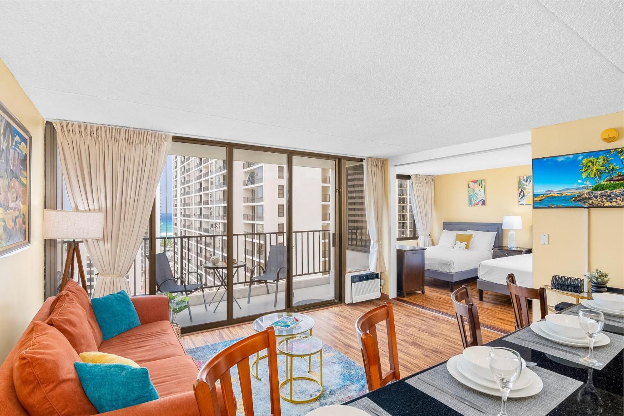 Beautiful 1Br, Steps To Waikiki Beach And Parking โฮโนลูลู ภายนอก รูปภาพ